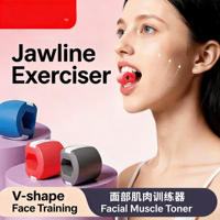 En gros, Appareil d'entraînement de la mâchoire en silicone multi-niveaux, Appareil de yoga facial, Outil de remodelage de la ligne de la mâchoire, pour la réduction des fossettes et l'entraînement des muscles masseter