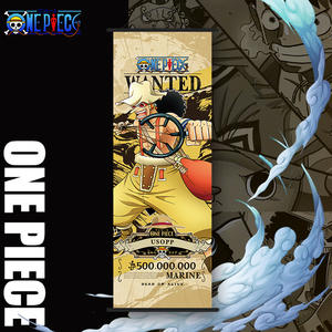 Nouvellement 25*70CM HD Impression Anime Gear 5 Luffy Toile <span class=keywords><strong>One</strong></span> Pieces <span class=keywords><strong>Wanted</strong></span> <span class=keywords><strong>Affiche</strong></span> - Product Image 2