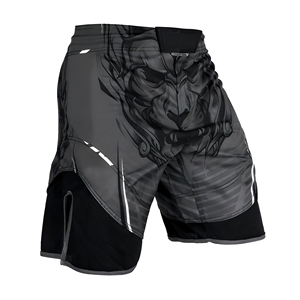 Breathable Stretch Lightweight MMA Rashguard Training <b>Shorts</b> Quick Dry Printed for Boxing <b>Grappling</b> - Product Image 1