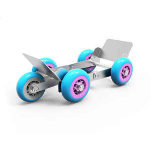 Poussoir à pneus plats pour vélo électrique, matériel en fer, outil de déplacement pour <span class=keywords><strong>moto</strong></span>, <span class=keywords><strong>remorque</strong></span> d'auto-sauvetage, accessoires d'urgence - Product Image 2