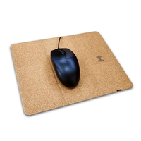 Chargeur sans fil pliable en liège écologique, support de charge rapide sans fil portable 15W avec tapis de souris pour les voyages et le bureau