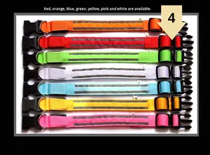 Elektronische Huisdier Led Hondenhalsband Verstelbare Flitser Opladen Huisdier Halsbanden Reflecterende Led Halsbanden Voor Honden Nacht Anti-Verloren Hondenproducten - Product Image 6