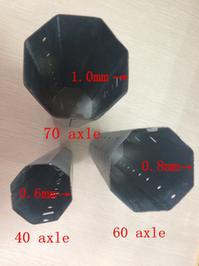 Industrial-Style Modern Roller Shutter Accessories for <strong>Windows</strong> <strong>Octagonal</strong> Aluminum Roller for Hotels Entrances Wooden Design - Product Image 4