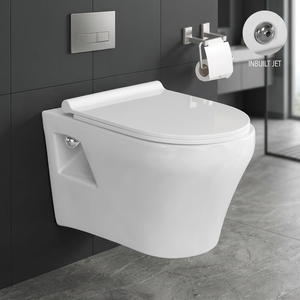 Cuvette de toilette murale en céramique au design de luxe de haute qualité Réservoir dissimulé Norme européenne pour salle de bain WC Prix - Product Image 4
