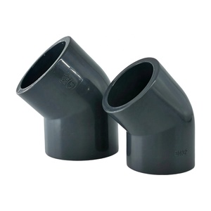 Coudes UPVC <span class=keywords><strong>45</strong></span> degrés de <span class=keywords><strong>100</strong></span> mm pour systèmes d'eau de haute qualité – Vente chaude - Product Image 2