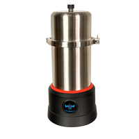 Système de filtration d'eau intégré 4 en 1, réduction de 99 % du chlore, adsorption des métaux lourds, membrane UF 10 nm, sans réservoir, pour hôtel