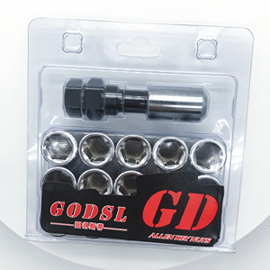 स्टील कार संशोधन व्हील स्क्रू नट 12x1.25 मिमी 16 + 1 pcs/सेट - Product Image 6