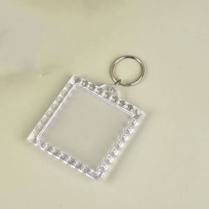 Portable Acrylic Photo Card Holder <b>Picture</b> Collecting Photo <b>Frame</b> Pendant Special Shape Keychain - Product Image 2
