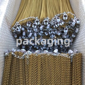 Trattamenti Architettonici Personalizzati per Soffitti <span class=keywords><strong>con</strong></span> Tende in Rete di Alluminio a Catena - Product Image 6