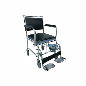Meilleure Vente : Fauteuil Roulant Commode – Chaise de Toilette Légère, Siège Confortable, Cadre Robuste, Conception Portable, Emballage en Gros - Product Image 2
