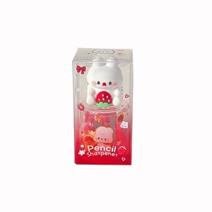 Trẻ em phim hoạt hình động vật hình dạng nhựa bút chì mài học sinh tay quay đôi lỗ công cụ văn phòng phẩm trường học - Product Image 5