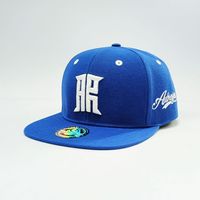 Gorra de Béisbol Unisex Estilo Hip Hop, Ajustada, de Poliéster y Algodón, con Cierre a Presión, Bordado 3D, Visera Plana, Logotipo Personalizado, ODM, Deportiva