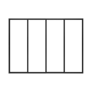 Bão tác động cửa trượt nfrc điều khiển điện phân vùng kính hẹp khung Patio cửa trượt cho <span class=keywords><strong>USA</strong></span> California - Product Image 1