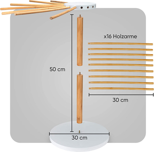 Nuova cucina essiccatoio per Pasta <span class=keywords><strong>in</strong></span> legno stendibiancheria per Pasta fatta <span class=keywords><strong>a</strong></span> <span class=keywords><strong>mano</strong></span> albero rimovibile per più di 2kg fatti <span class=keywords><strong>in</strong></span> <span class=keywords><strong>casa</strong></span> - Product Image 2