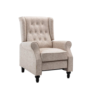 เก้าอี้โซฟาเดี่ยวสไตล์อเมริกันคลาสสิก ผ้าหุ้มแบบมีซิป เก้าอี้ลาย<span class=keywords><strong>เสือ</strong></span> พนักพิงสูง เก้าอี้พักผ่อน เก้าอี้เดี่ยวสำหรับระเบียง - Product Image 1