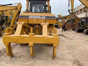 Topadora Usada Caterpillar D7R Original de Segunda Mano, Topadora de Orugas D8R D6G en Buen Estado en el Almacén de Shanghái - Product Image 3