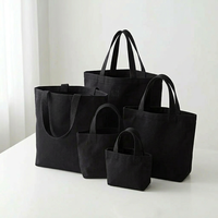 Sac fourre-tout personnalisé avec logo, sacs fourre-tout en toile de coton avec impression personnalisée pour cadeaux d'entreprise, événements promotionnels