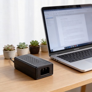 12V 3A Power Adapter DC Output 36W US Plug Black for <b>TV</b> Monitor Charging - Product Image 1