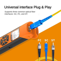 Compteur de puissance optique haute précision 2 en 1 -70~+10dBm avec multimètre à fibre optique VFL