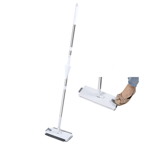 Vente en gros Ensemble de <span class=keywords><strong>balai</strong></span> <span class=keywords><strong>à</strong></span> franges en microfibres 5-en-1 avec brosse rectangulaire mains libres, long manche <span class=keywords><strong>plat</strong></span>, <span class=keywords><strong>balai</strong></span> <span class=keywords><strong>à</strong></span> franges pour le nettoyage des sols - Product Image 4