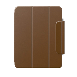 Étui à rabat en cuir de luxe pour iPad Air 5 - Housse de protection professionnelle avec fente pour cartes et support - Étui pour tablette à marque privée - Product Image 1