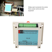 Programlanabilir mantık denetleyicisi 8 giriş 7 çıkış bilgisayar telefon programlama endüstriyel kontrol panosu 12-4V PLC programlanabilir PLC