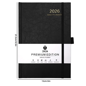 Agenda et Carnet 2026 Personnalisé A4 A5 Imprimé Reliure Cousue Journalier Hebdomadaire Mensuel - Product Image 2