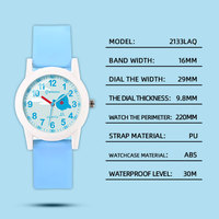 Reloj de cuarzo para niños, pulsera analógica de Color con logotipo personalizado, venta al por mayor, novedad