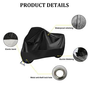 Cubierta de motocicleta impermeable de alta calidad con protección UV Cubierta de motocicleta al aire libre con función de bloqueo - Product Image 5