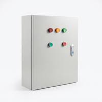 Boîtier mural JXK sur mesure 100A IP54 en acier laminé à froid compact avec distribution 380V-440V pour machines industrielles