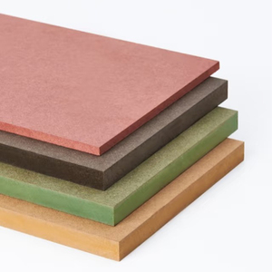 Láminas de MDF Laminadas con <span class=keywords><strong>Melamina</strong></span> de Colores y Madera, Resistentes al Agua, con Pegamento E0 sin Formaldehído - Product Image 4