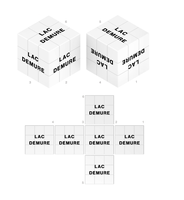 Beckon OEM Custom Magic Cube 5.7cm 7cm Cetak UV MOQ Rendah Pengiriman Cepat untuk Hadiah Perusahaan Barang Promosi