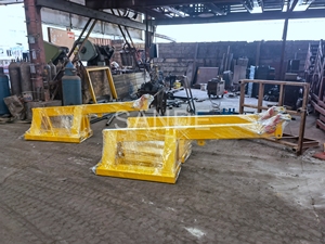 迅达手动叉车吊杆延伸附件，用于从集装箱中卸载石板，以实现高效卸载 - Product Image 6