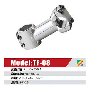 YT vente en gros TF-04 25.4*28.6mm 10 à 25 degrés 80-100mm tige <span class=keywords><strong>de</strong></span> vélo réglable <span class=keywords><strong>vtt</strong></span> partie <span class=keywords><strong>de</strong></span> vélo montée extension <span class=keywords><strong>de</strong></span> fourche - Product Image 5