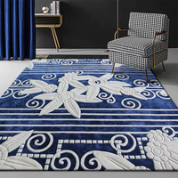 Tapis uni découpé fait à la main pour fabrication de bijoux, tapisserie simple et moderne, turquoise et gris, offre en ligne