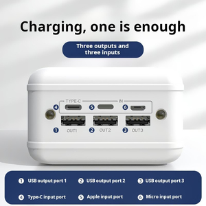 Bancos de Energía de 50000 mAh y Estaciones de Carga, Electrónica de Consumo, Cargador Portátil de Carga Rápida para Exteriores, Powerbank de 50000 mAh - Product Image 2