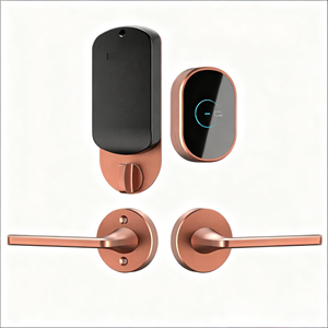 Haute qualité Split Type RFID carte déverrouiller hôtel serrure de porte intelligente antivol électronique serrure de porte en bois pour hôtels Wi-Fi Neworks - Product Image 1