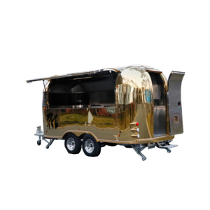 Remolque de comida rápida, remolque de acero inoxidable para comida, caravana, aire acondicionado, camping, carro de comida - Product Image 2