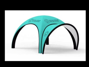 Carpa de Domo Inflable Personalizada 4x4 10x10 para Eventos Deportivos, Impermeable, Resistente al Viento, con Toldo, Carpa de PVC para Eventos al Aire Libre - Product Image 2
