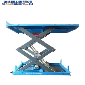 Plateforme élévatrice à ciseaux hydraulique fixe de 10 à 100 tonnes, élévateur à cargaison électrique avec configuration de 380V Catégorie de produit Palans - Product Image 2