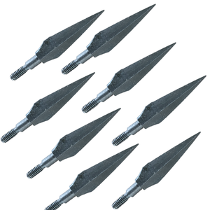 Flèche de chasse, tir à l'arc, tête large en saule, pointe en acier, plume en plastique, accessoire durable en carbone pour tireurs de plein air, archers, chasseurs - Product Image 4