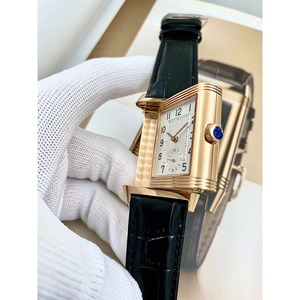 Montre classique étanche 5A Reverso de haute qualité, double fuseau horaire, montre de luxe automatique mécanique - Product Image 3