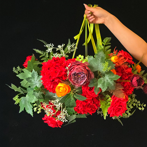 Cesta <span class=keywords><strong>de</strong></span> <span class=keywords><strong>Flores</strong></span> Artificiales Personalizada para <span class=keywords><strong>Mesa</strong></span> <span class=keywords><strong>de</strong></span> Boda <span class=keywords><strong>con</strong></span> Centro <span class=keywords><strong>de</strong></span> <span class=keywords><strong>Mesa</strong></span> <span class=keywords><strong>de</strong></span> Rosas y Decoración <span class=keywords><strong>de</strong></span> <span class=keywords><strong>Mesa</strong></span> - Product Image 2