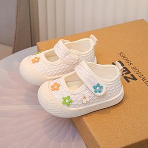 Wholesale Children's <strong>Canvas</strong> <strong>Shoes</strong> Baby Casual Walking <strong>Shoes</strong> Non-slip <strong>Girls'</strong> Cloth <strong>Shoes</strong> - Product Image 3