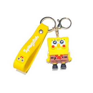 Llavero 3D de Bob Esponja y Patricio Estrella, Colgante de Plástico Kawaii para Mochila, Llaves de Coche, Regalos para Parejas - Product Image 5