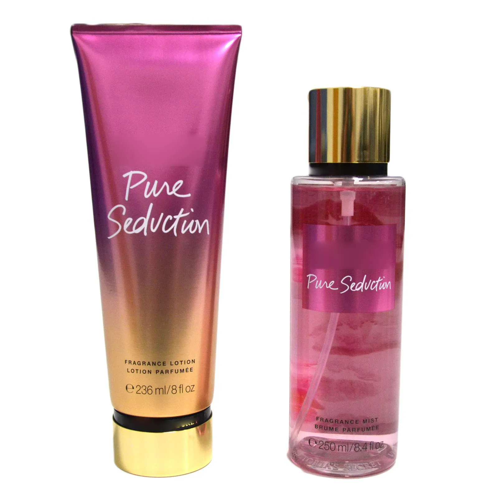 Körpers pray 2 Stück Set Top Sale Neuestes Design 250ml Body Mist 236ml Body Lotion