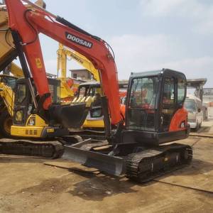 Macchine per escavatori di vendita calda internazionale usate DX55-9 Doosan con buone condizioni e motore potente - Product Image 4