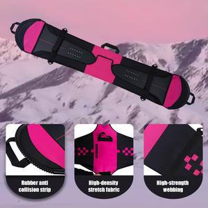 Funda Protectora para Tabla de Snowboard de Invierno, con Logotipo de Camuflaje, de Poliéster Ecológico de Alta Calidad, con Correa Extraíble, para Viajes al Aire Libre, Esquí y Snowboard - Product Image 3