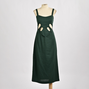 Robe sans manches en coton et lin à prix compétitif, nouveau produit respirant pour femmes - Product Image 1