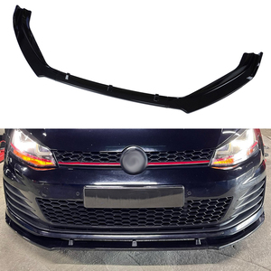 Kits de carrosserie de pare-chocs avant et arrière pour VW <span class=keywords><strong>Golf</strong></span> <span class=keywords><strong>7</strong></span> <span class=keywords><strong>GTI</strong></span> MK7 <span class=keywords><strong>7</strong></span>.5 Diffuseur Spoiler Splitter ABS Plastic Front Lips Rear Bumper - Product Image 3